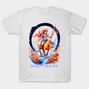 Zodiac sign Sagittarius T-shirt T-Shirt